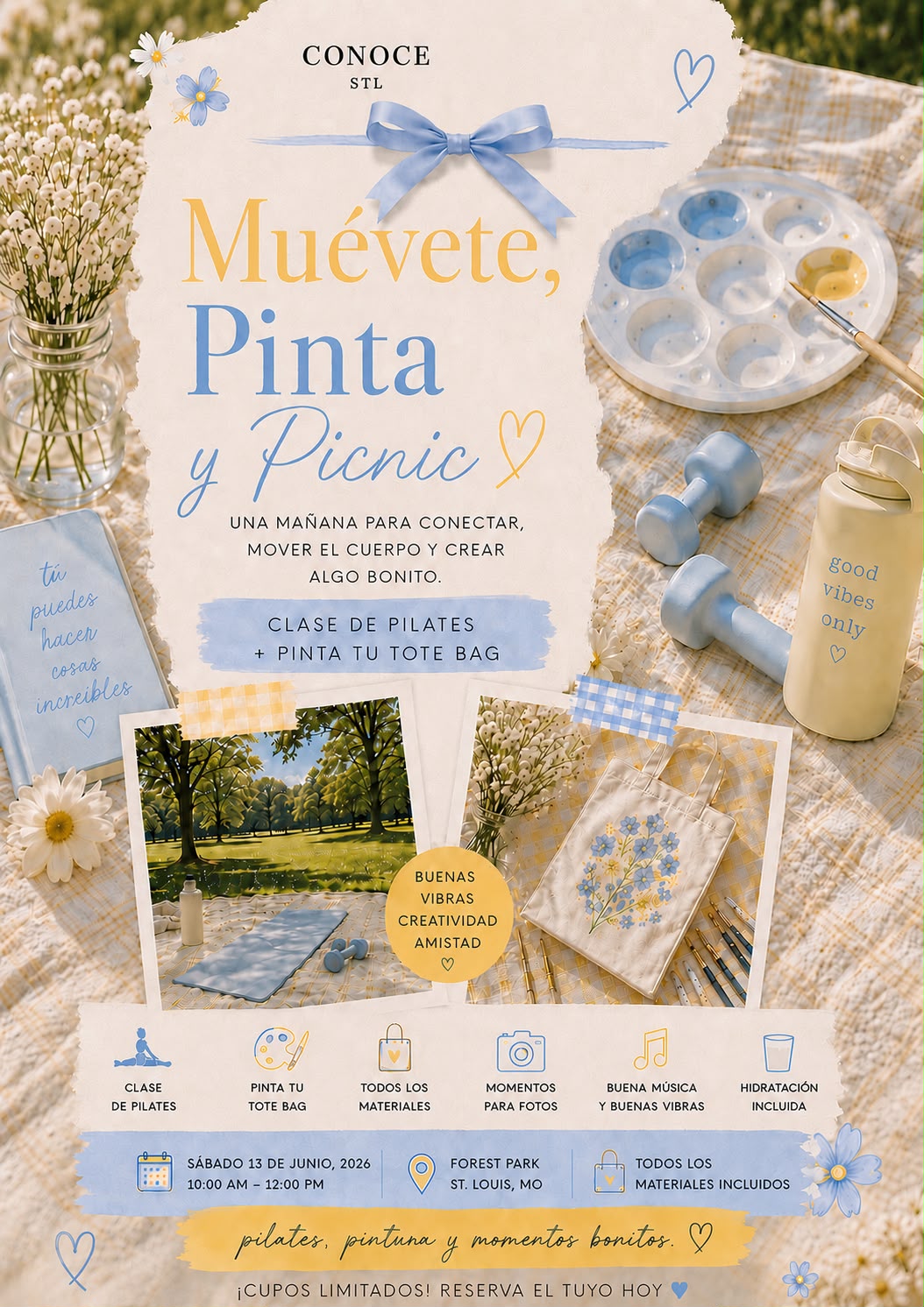MUÉVETE, PINTA & PICNIC